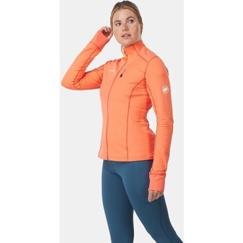 Mammut Taiss Light Ml Jacket Women Zalmroze/Donkerrood Tweedehands