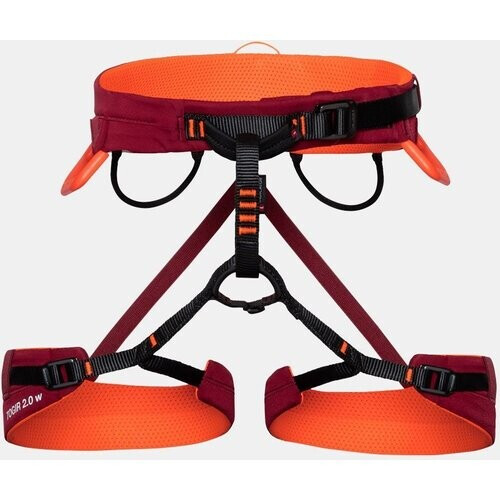 Mammut Togir 2.0 3 Slide Harness Klimharnas Dames Donkerrood Tweedehands