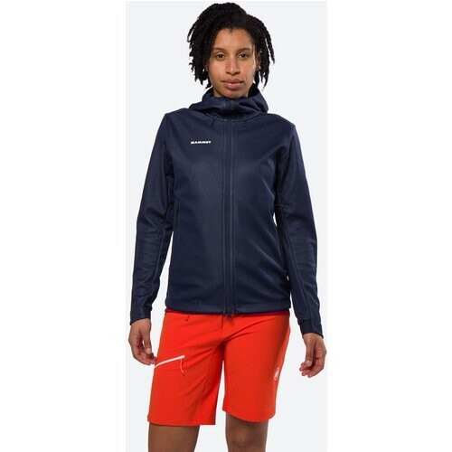 Mammut Ultimate Vii So Hooded Jacket Women Marineblauw Tweedehands