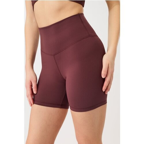 MANDALA dames vegan Fietsbroek Biker Shorts Ruby Rood Tweedehands