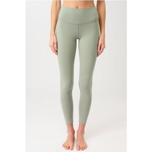MANDALA dames vegan Legging Best Loved Mineraalgroen Tweedehands