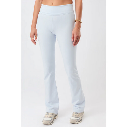 MANDALA dames vegan Legging Classic Rolldown Babyblauw Tweedehands