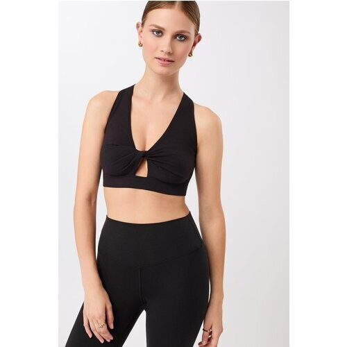 MANDALA dames vegan Sportbeha Mandala Zwart Tweedehands