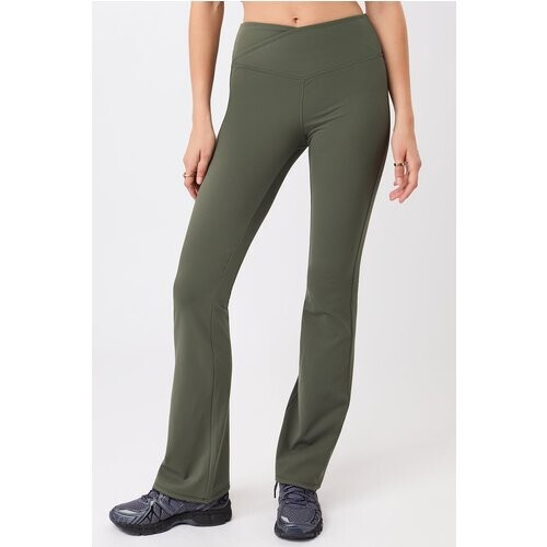 MANDALA dames vegan Sportbroek Mandala Flared Leaf Tweedehands