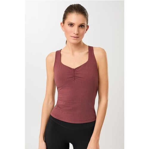 MANDALA dames vegan Sporttop Balance Rosewood Tweedehands