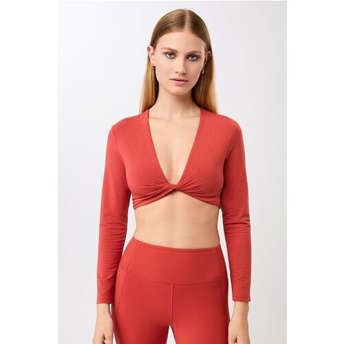 MANDALA dames vegan Sporttop Support Longsleeve Siena Tweedehands