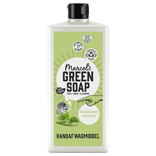 Marcel's Green Soap Afwasmiddel Basilicum & Vetiver gras Tweedehands