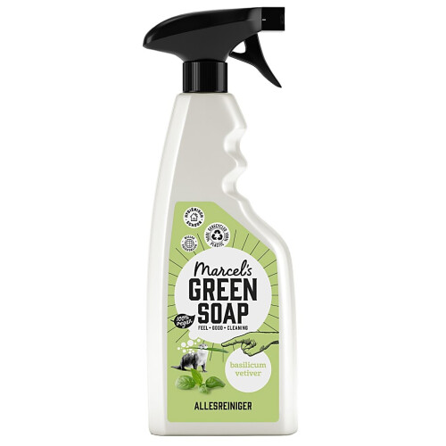 Marcel's Green Soap Allesreiniger Spray Basilicum & Vetiver gras Tweedehands