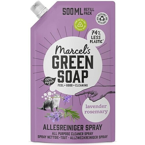 Marcel's Green Soap Allesreiniger Spray Lavendel & Rozemarijn Refill Tweedehands