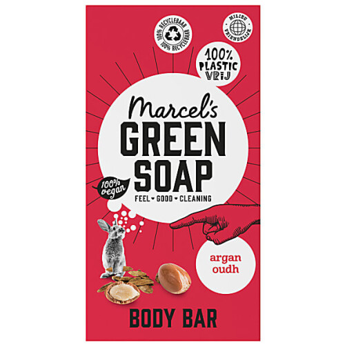 Marcel's Green Soap Body Bar Argan & Oudh Tweedehands