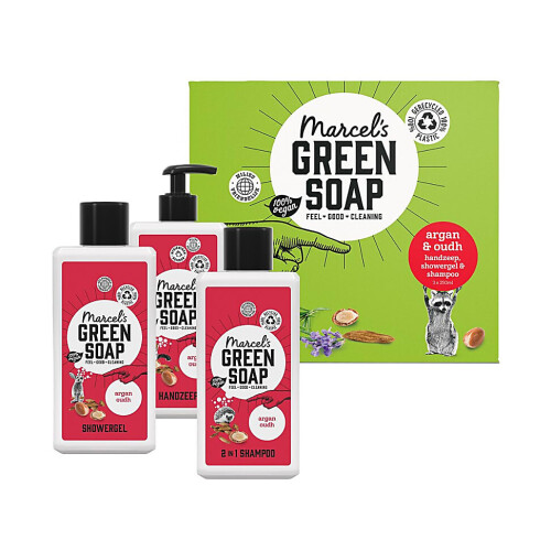 Marcel's Green Soap Cadeau Set Argan & Oudh Tweedehands
