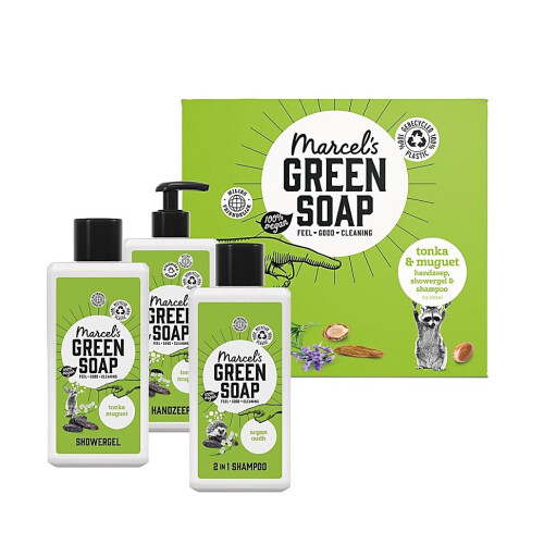 Marcel's Green Soap Cadeau Set Tonka & Muguet Tweedehands