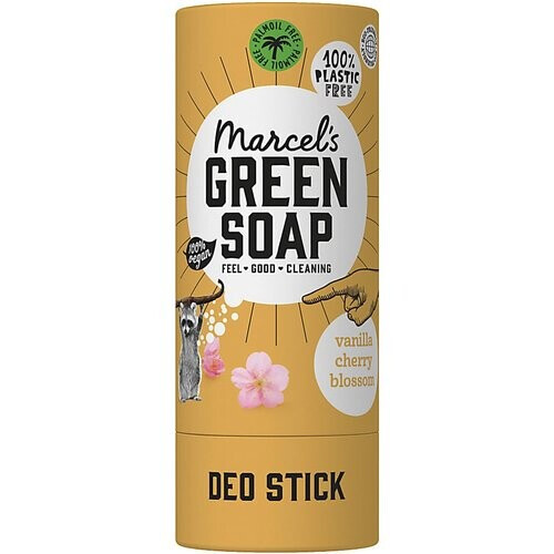 Marcel's Green Soap Deodorant Vanille & Kersenbloesem Tweedehands