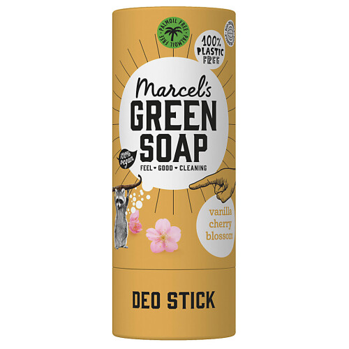 Marcel's Green Soap Deodorant Vanille & Kersenbloesem Tweedehands