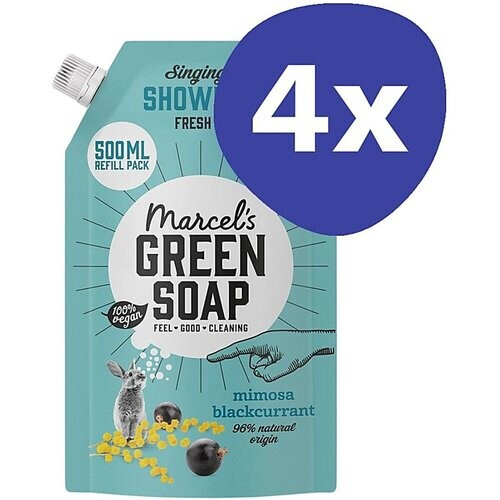 Marcel's Green Soap Douchegel Navul Stazak Mimosa & Zwarte Bes Mult... Tweedehands