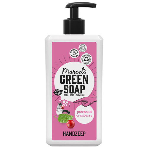 Marcel's Green Soap Handsoap Patchouli & Cranberry 500ML Tweedehands