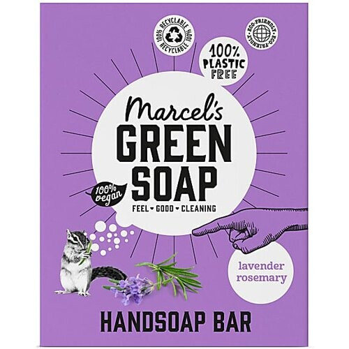 Marcel's Green Soap Handzeep Bar Lavendel & Rozemarijn Tweedehands