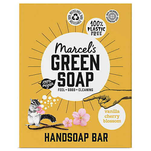 Marcel's Green Soap Handzeep Bar Vanille & Kersenbloesem Tweedehands