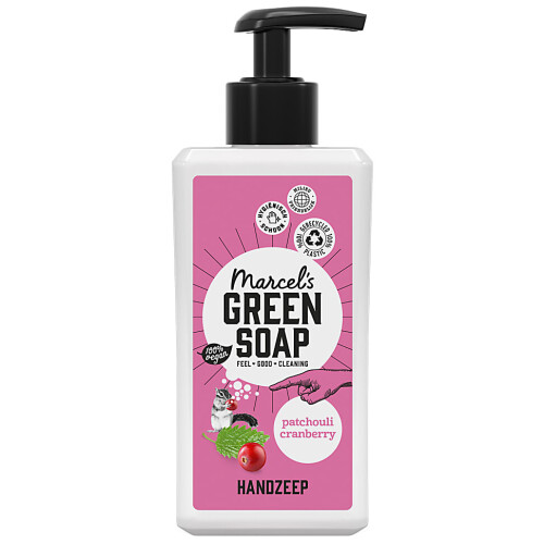 Marcel's Green Soap Handzeep Patchouli & Cranberry Tweedehands