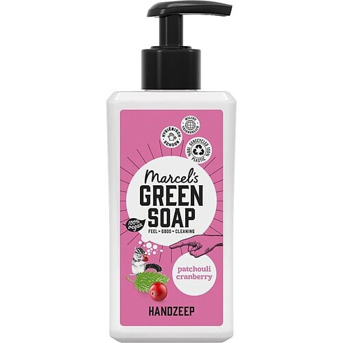 Marcel's Green Soap Handzeep Patchouli & Cranberry Tweedehands