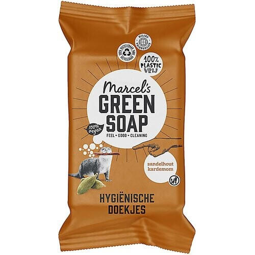 Marcel's Green Soap Hygiënische Schoonmaakdoekjes Sandelhout & Kard... Tweedehands