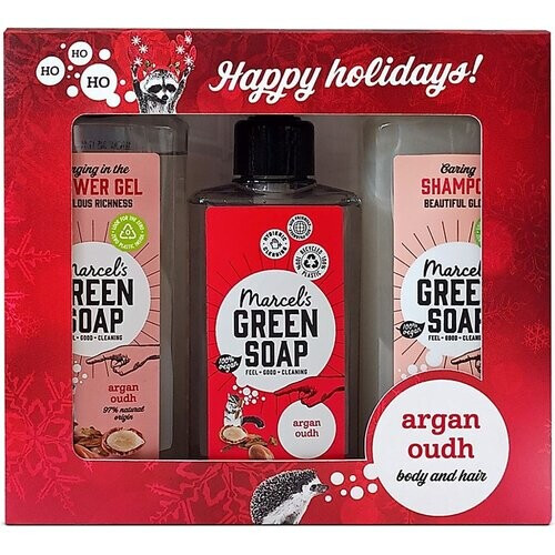 Marcel's Green Soap Kerstpakket Argan & Oudh Tweedehands