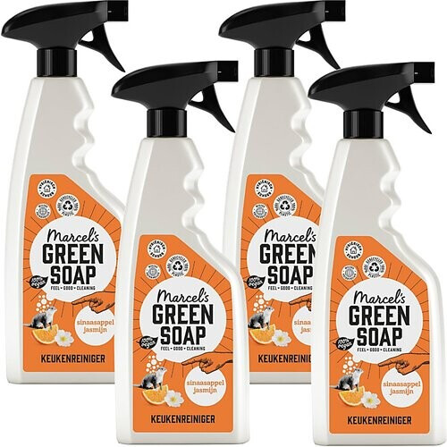 Marcel's Green Soap Keukenreiniger Spray Sinaasappel & Jasmijn Mult... Tweedehands