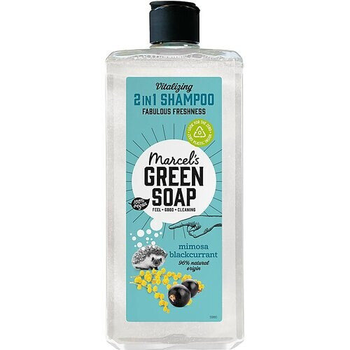 Marcel's Green Soap Shampoo 2in1 Mimosa & Blackcurrant 300ML Tweedehands