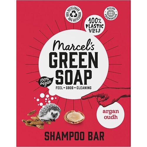 Marcel's Green Soap Shampoo Bar Argan & Oudh Tweedehands