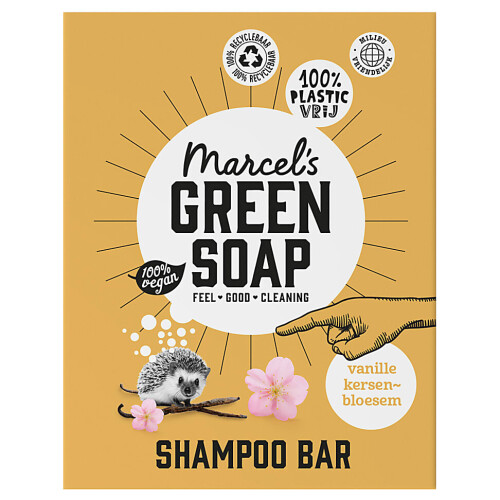 Marcel's Green Soap Shampoo Bar Vanilla & Cherry Blossom Tweedehands