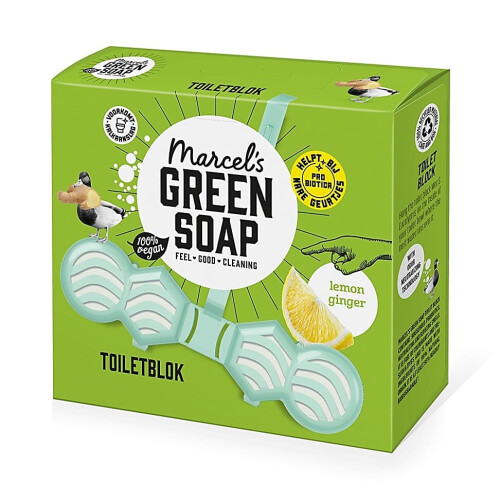 Marcel's Green Soap Toilet Blok Citroen & Gember Tweedehands