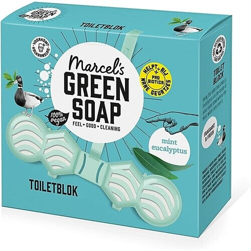 Marcel's Green Soap Toilet Blok Munt & Eucalyptus Tweedehands