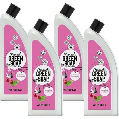 Marcel's Green Soap Toiletreiniger Patchouli & Cranberry Multipack x4 Tweedehands