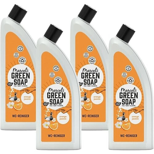 Marcel's Green Soap Toiletreiniger Sinaasappel & Jasmijn Multipack x4 Tweedehands