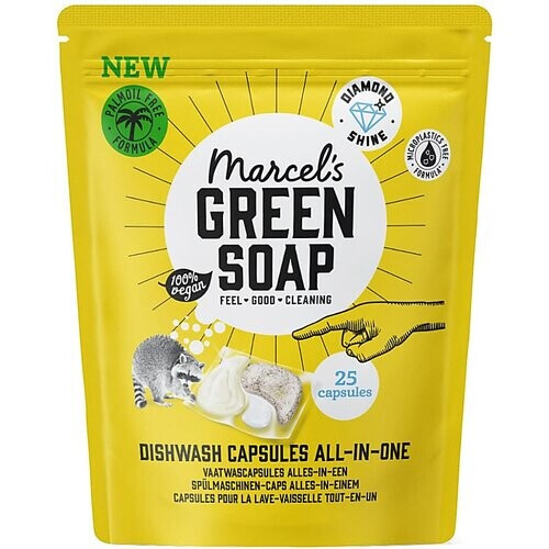 Marcel's Green Soap Vaatwascapsules 25 stuks Tweedehands