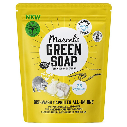 Marcel's Green Soap Vaatwascapsules 25 stuks Tweedehands