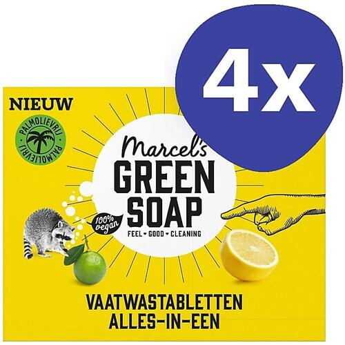 Marcel's Green Soap Vaatwastabletten Multipack x4 Tweedehands