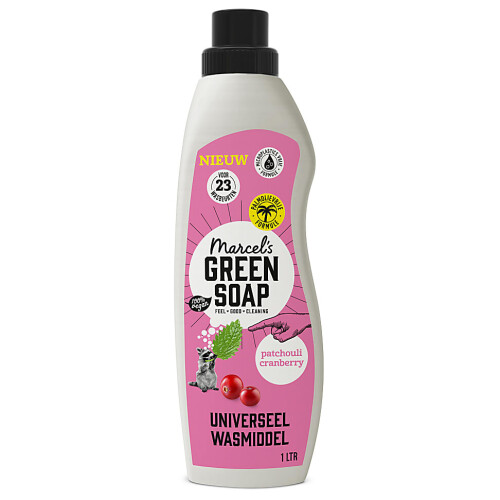 Marcel's Green Soap Wasmiddel Patchouli & Cranberry Tweedehands