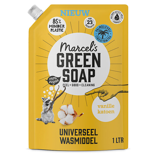 Marcel's Green Soap Wasmiddel Stazak Vanille & Katoen Tweedehands