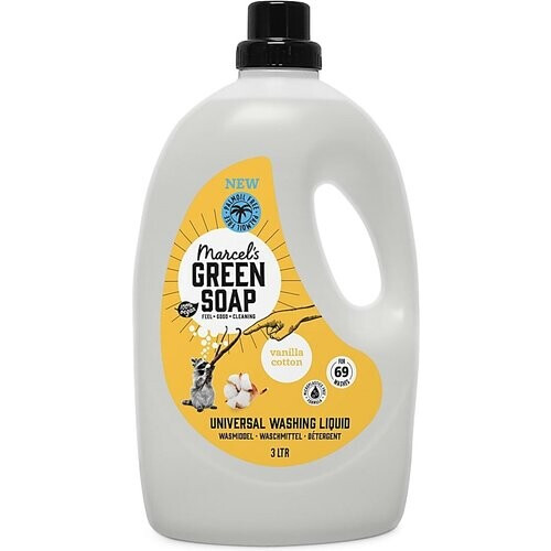 Marcel's Green Soap Wasmiddel Vanille & Katoen 3L Tweedehands