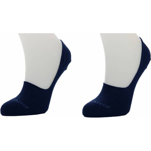 Marcmarcs 2-paar invisible sneaker sokjes - 42 - Blauw