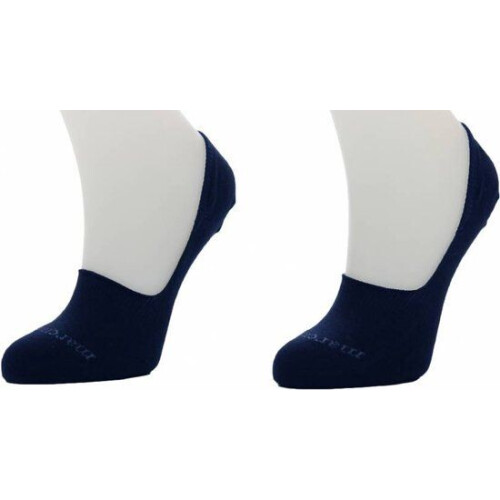 Marcmarcs 2-paar invisible sneaker sokjes - Anti slip randje - Blauw (2 paar)