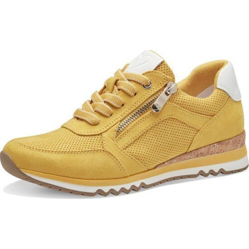 MARCO TOZZI 2/23781-41 - Dames Sneaker - Vegan Soft Lining Feel Me - LEMON COMB Tweedehands