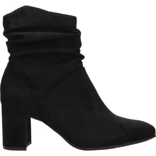 Marco Tozzi Pepper - Dames boot - Suedine met dempend voetbed - Zwart