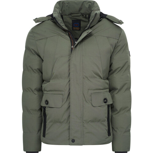 Mario Russo Ranger Jacket - Jas Heren - Winterjas Heren - Waterafstotend - Winddicht - Groen - XXL Tweedehands