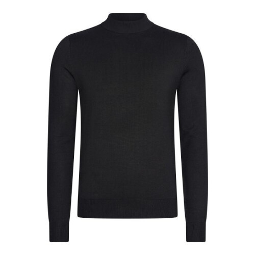 Mario Russo turtle neck t-shirt - Zwart - XL Tweedehands