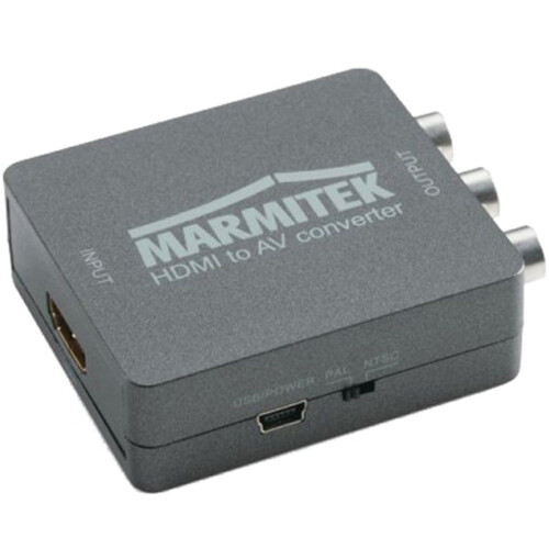 Marmitek HA13 - HDMI converter - HDMI naar RCA/SCART - Grafiet