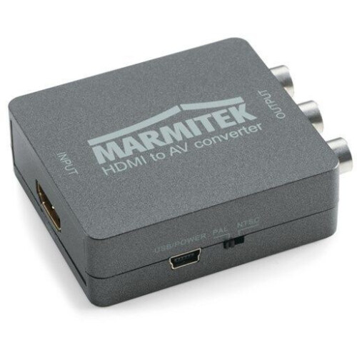 Marmitek HA13 - HDMI converter - HDMI>RCA/SCART - Grafiet Tweedehands