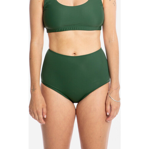 MATONA dames vegan Bikinibroekje High Waist Basilicumgroen Tweedehands