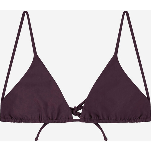 MATONA dames vegan Bikinitop Triangle Aubergine Tweedehands
